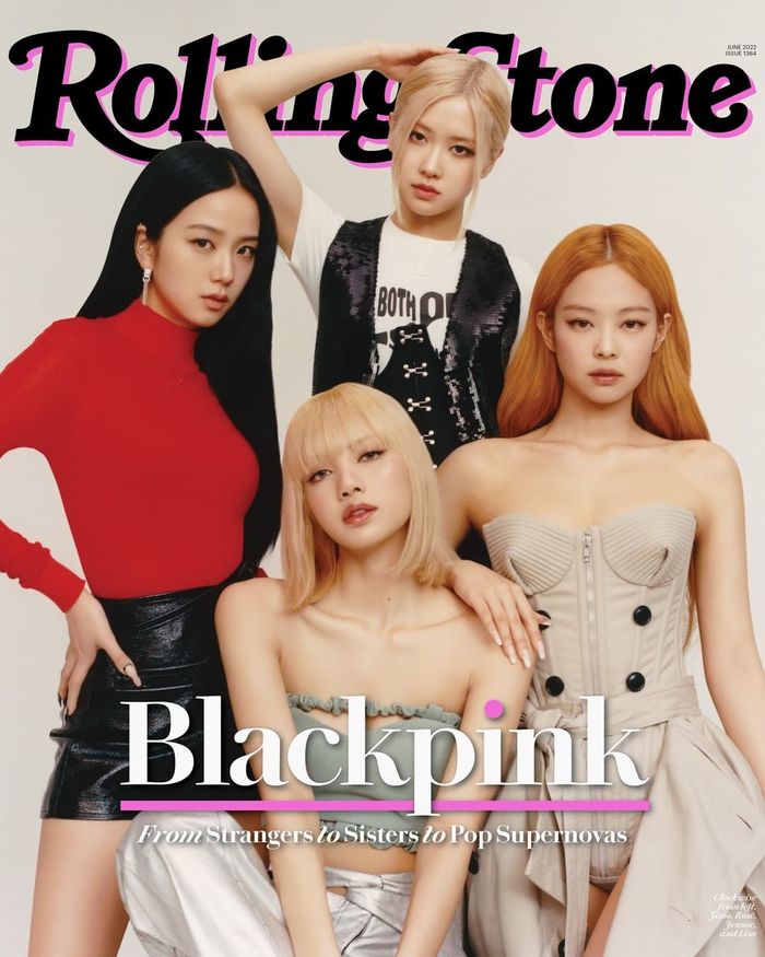 BLACKPINK dalam sampul majalah Rolling Stone.