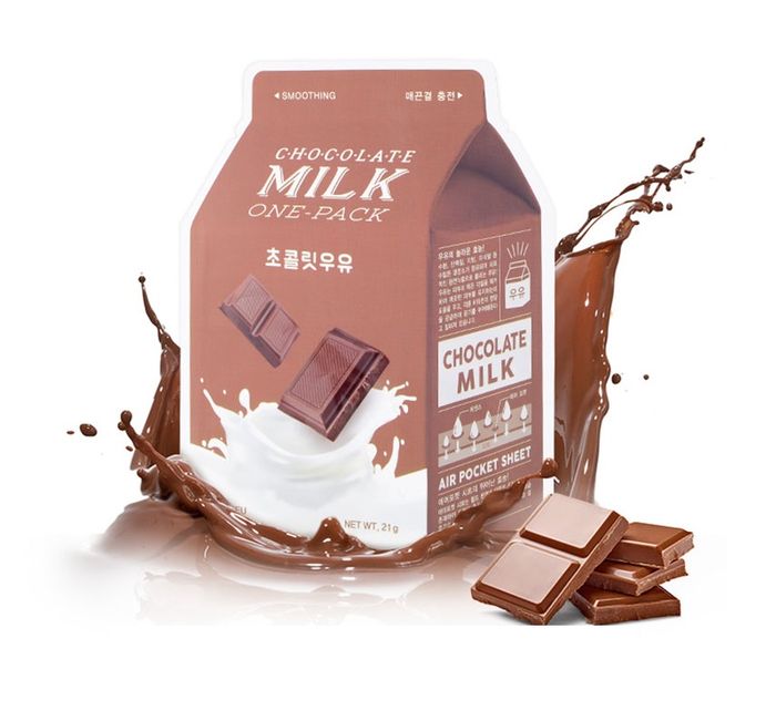 A'PIEU Chocolate Milk One-Pack Mask.