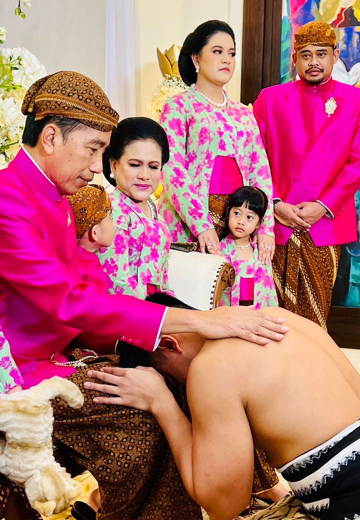 Kaesang sungkeman