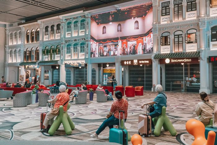 "Peranakan Love Story" show di Terminal 4 Changi Airport