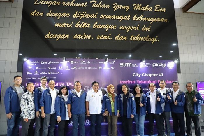 Kegiatan tersebut bertujuan untuk mendorong mahasiswa turut membangun ekosistem digital.