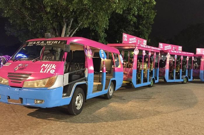 Cara Naik Bus Wara Wiri Keliling Jakarta Fair 2022 Segini Harga