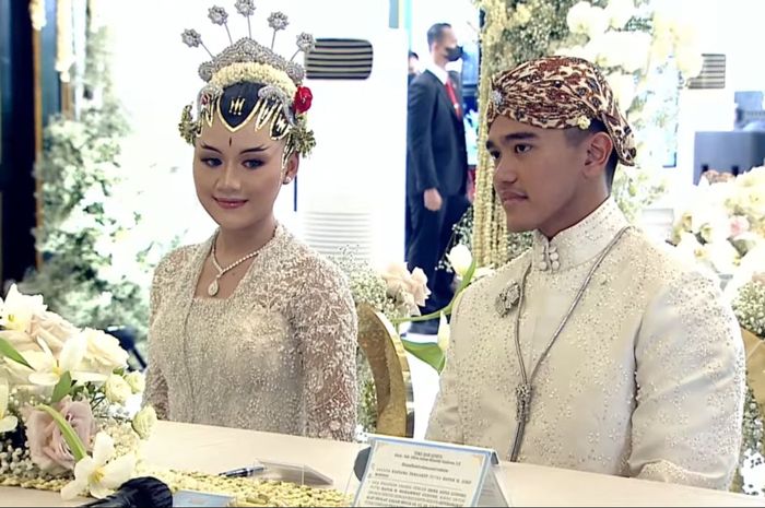 Ladosan Jadi Cara Penyajian Makanan Di Akad Nikah Kaesang Dan Erina