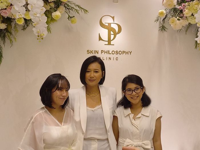 Pembukaan Skin Philosophy Clinic yang pertama di Jakarta Selatan, Rabu (31/8/2022).