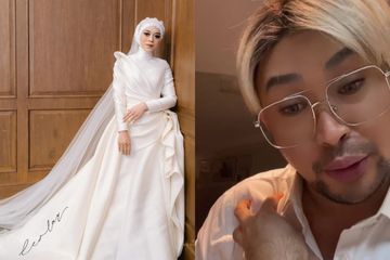 Pilih Gaun Pengantin Mewah, Caren Delano Puji Selera Lesti Kejora ...