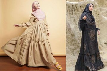5 Inspirasi Baju Lebaran ala Laudya Cynthia Bella, Manis saat ...