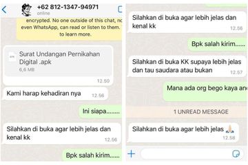 Kembali Terjadi, Penipuan File APK dengan Modus Undangan Pernikahan -  Parapuan