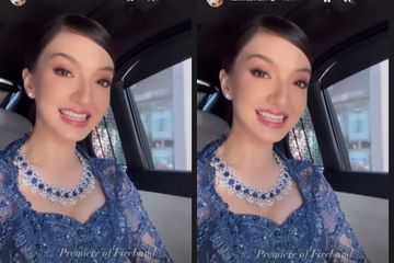 Viral di TikTok Kebaya Raline Shah di Cannes Film Festival 2023 ...