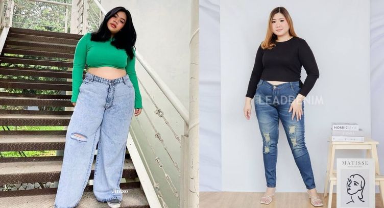 5 Pilihan Ripped Jeans Plus Size di 